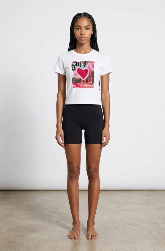 Paper Heart Tee
