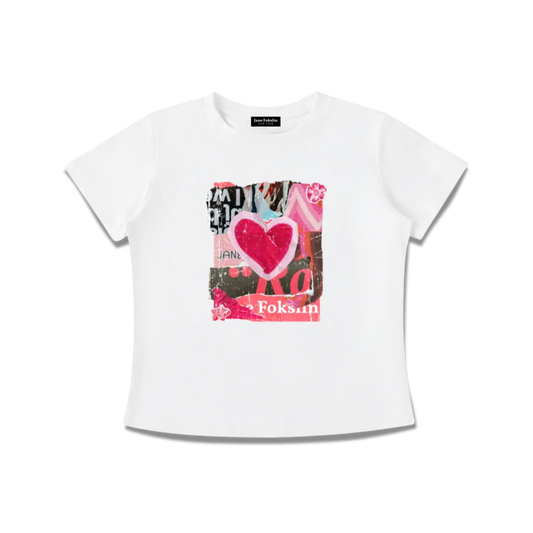 Paper Heart Tee
